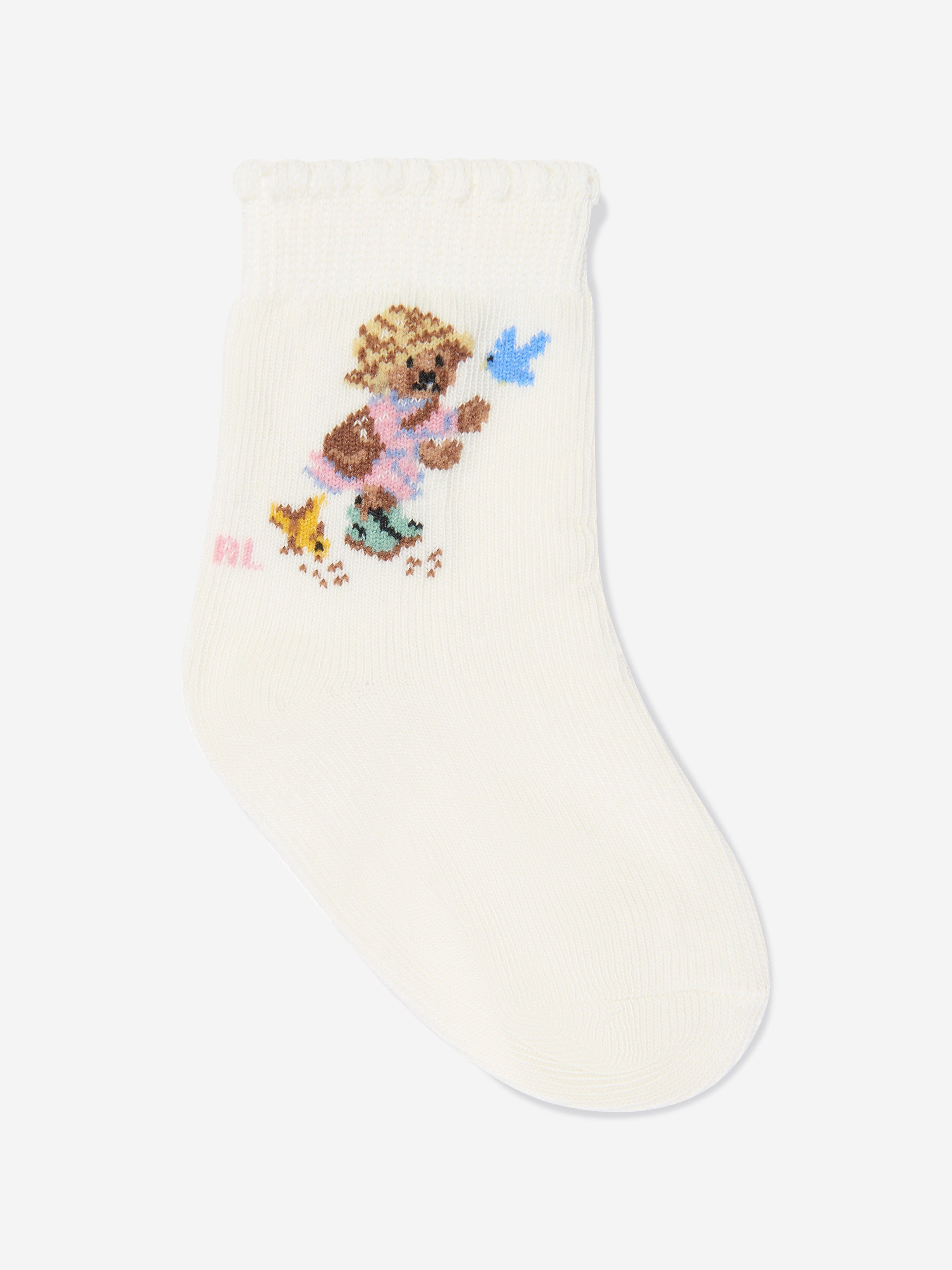 Ralph lauren baby girl socks best sale