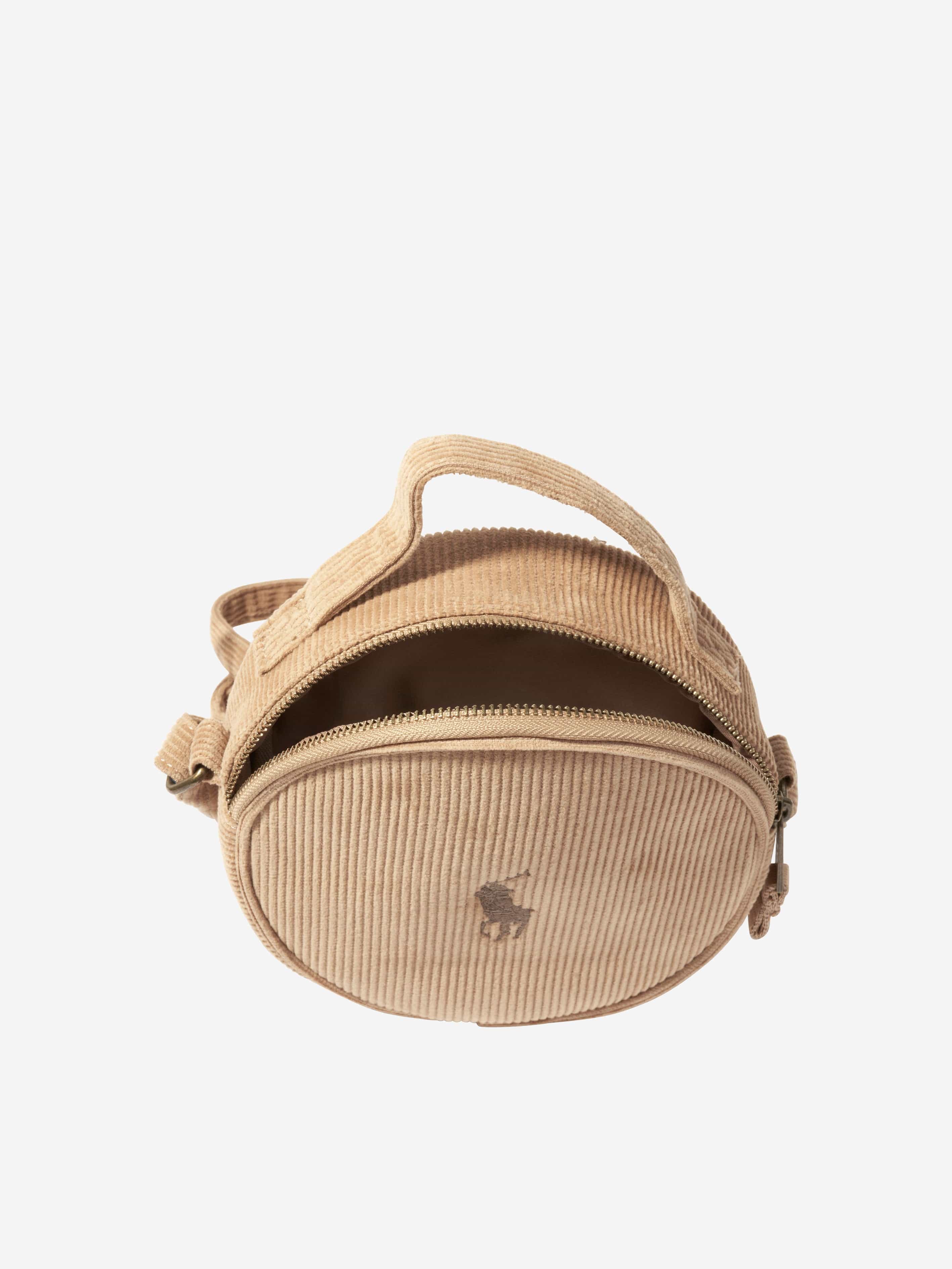 Corduroy Round Mini Shoulder Bag | Black | One | Uniqlo US