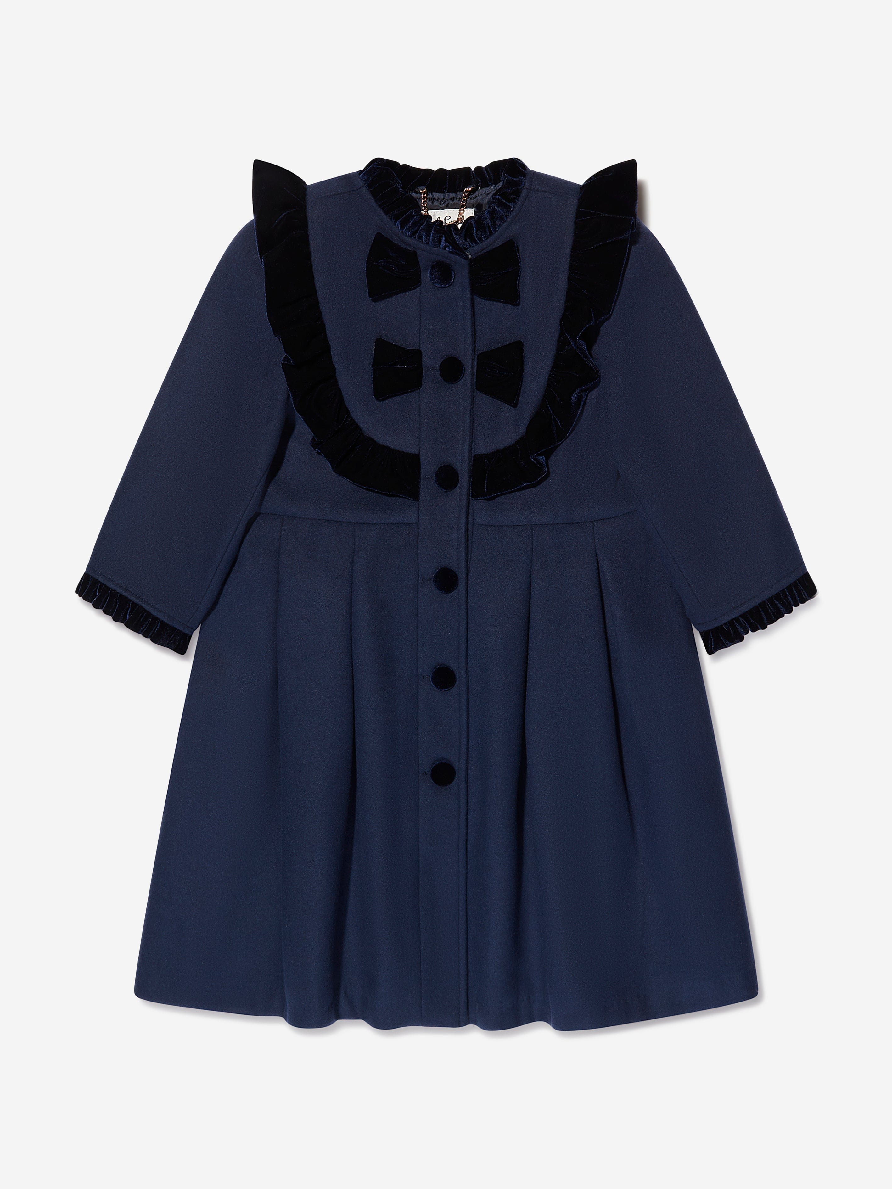 Girls dress and coat sales set