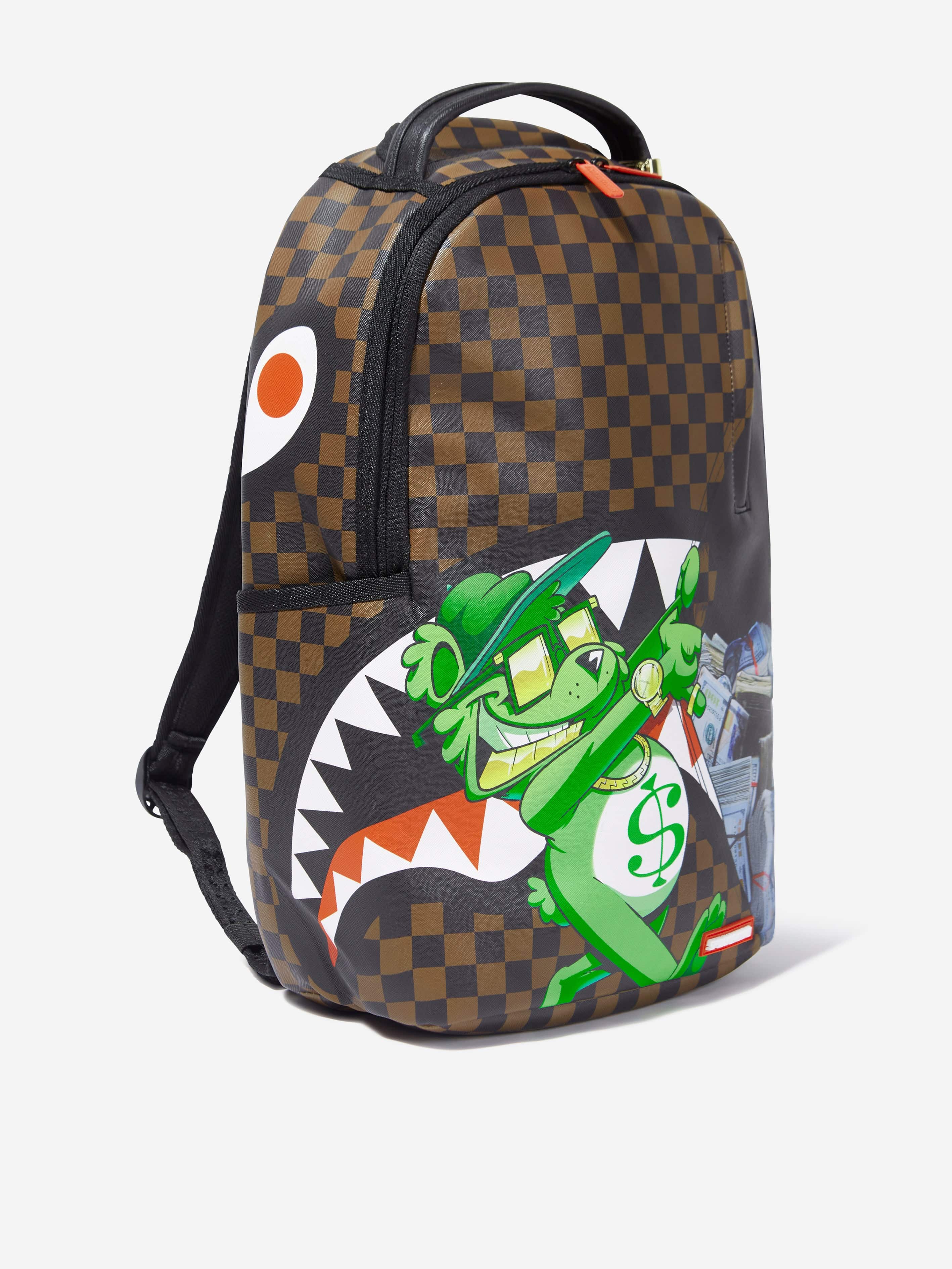 Sprayground Kids Money Bear Reveal Backpack in Brown Childsplay Clothing