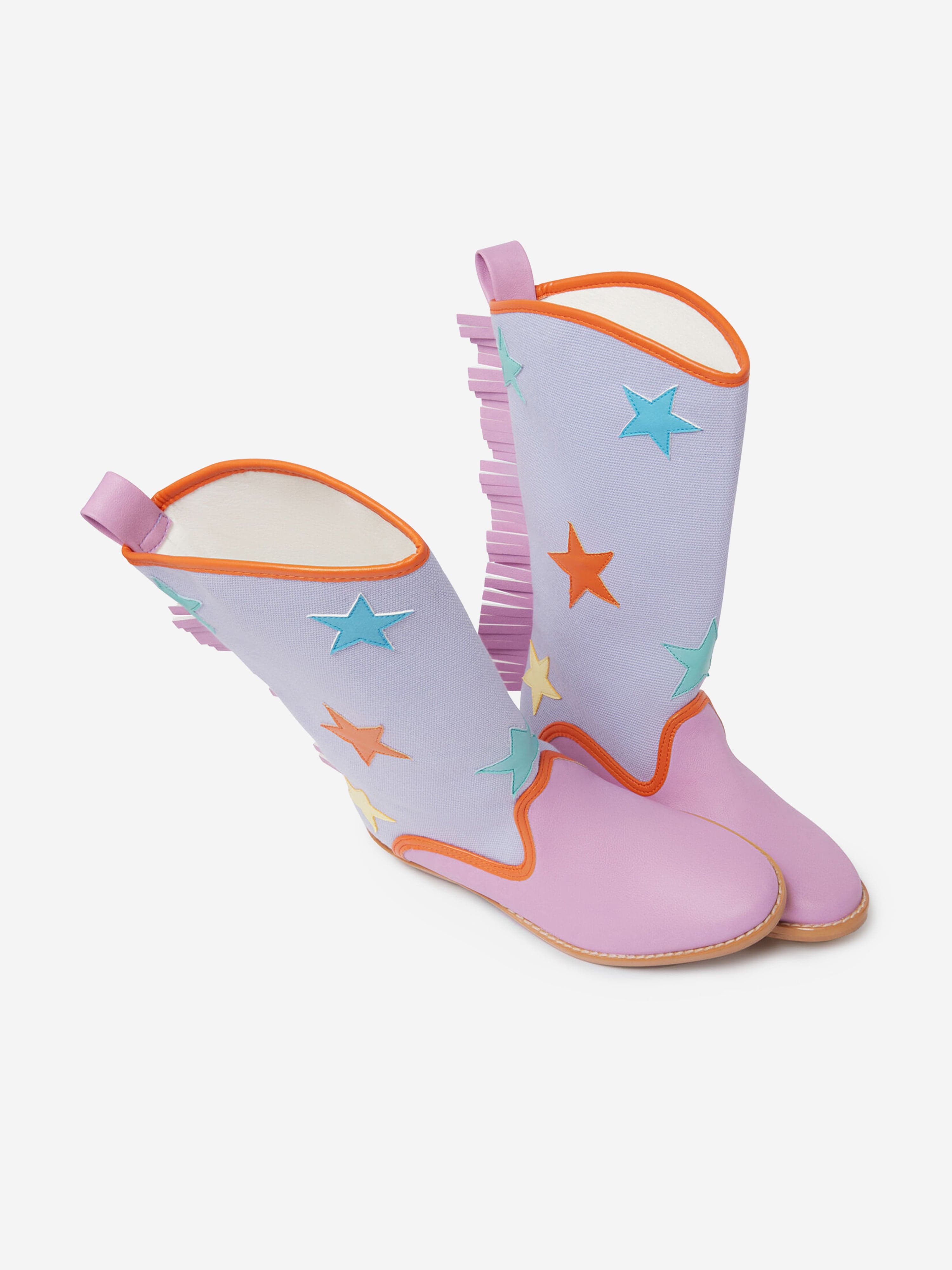 Little girl 2024 purple cowboy boots