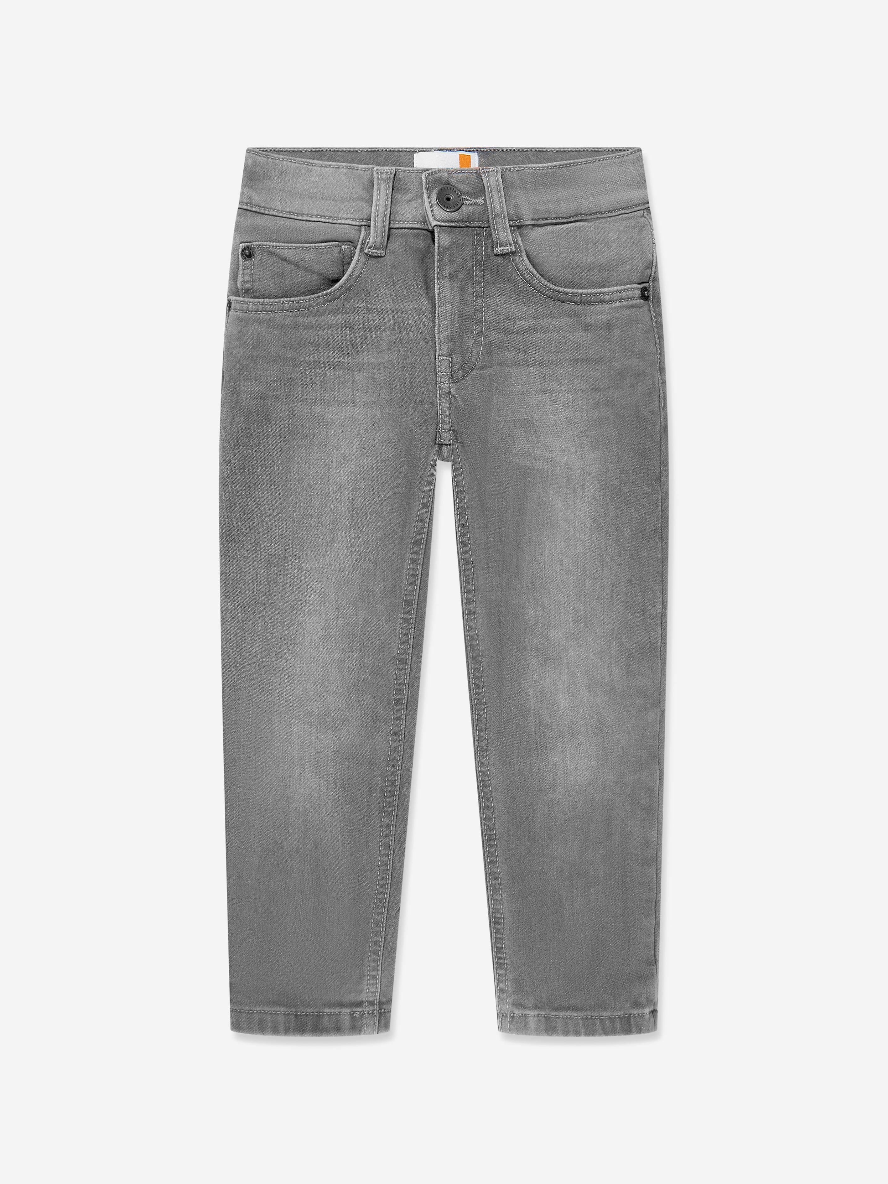 Grey hot sale boys jeans