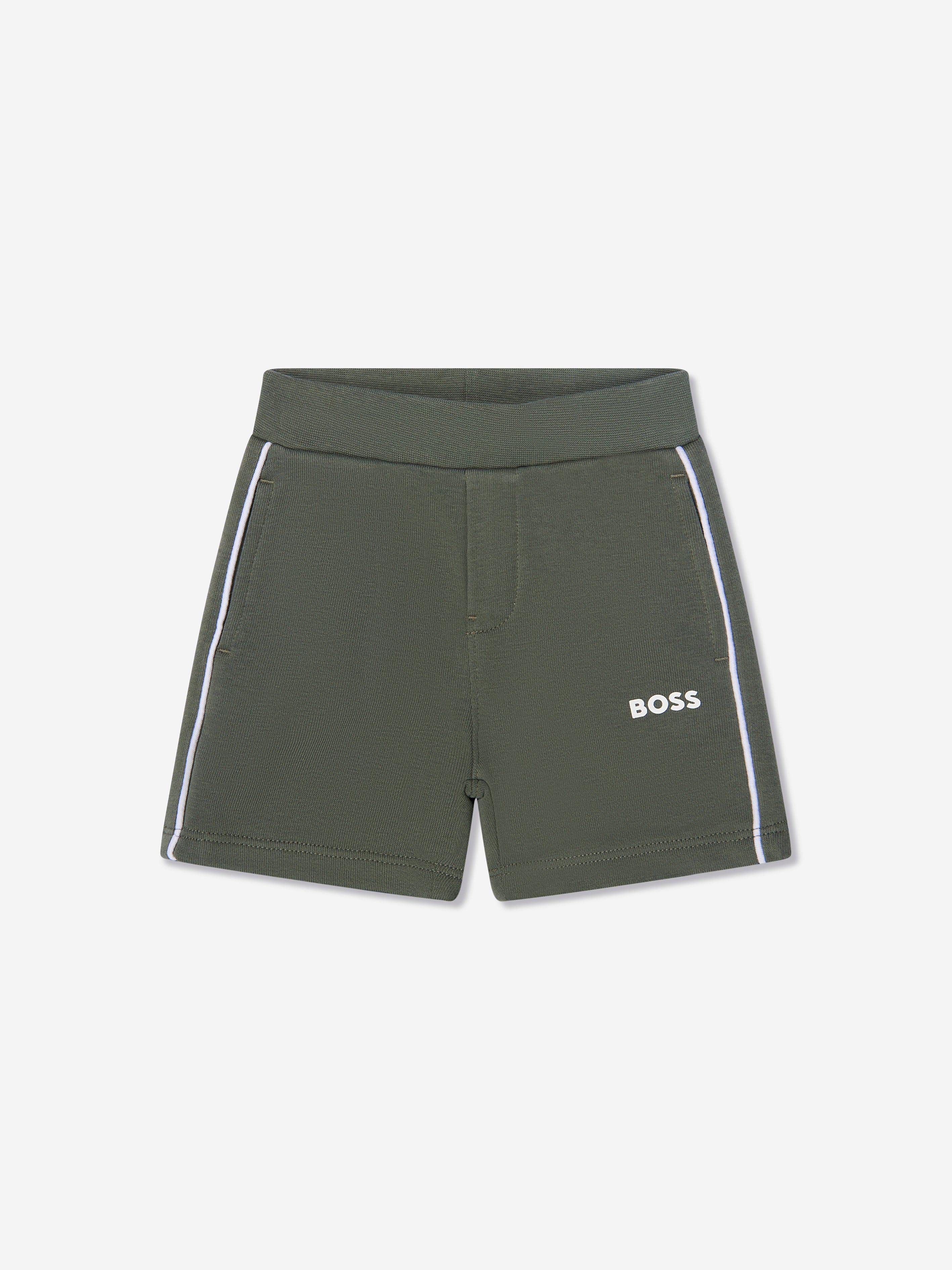 Mens BOSS green Logo Sweatshorts