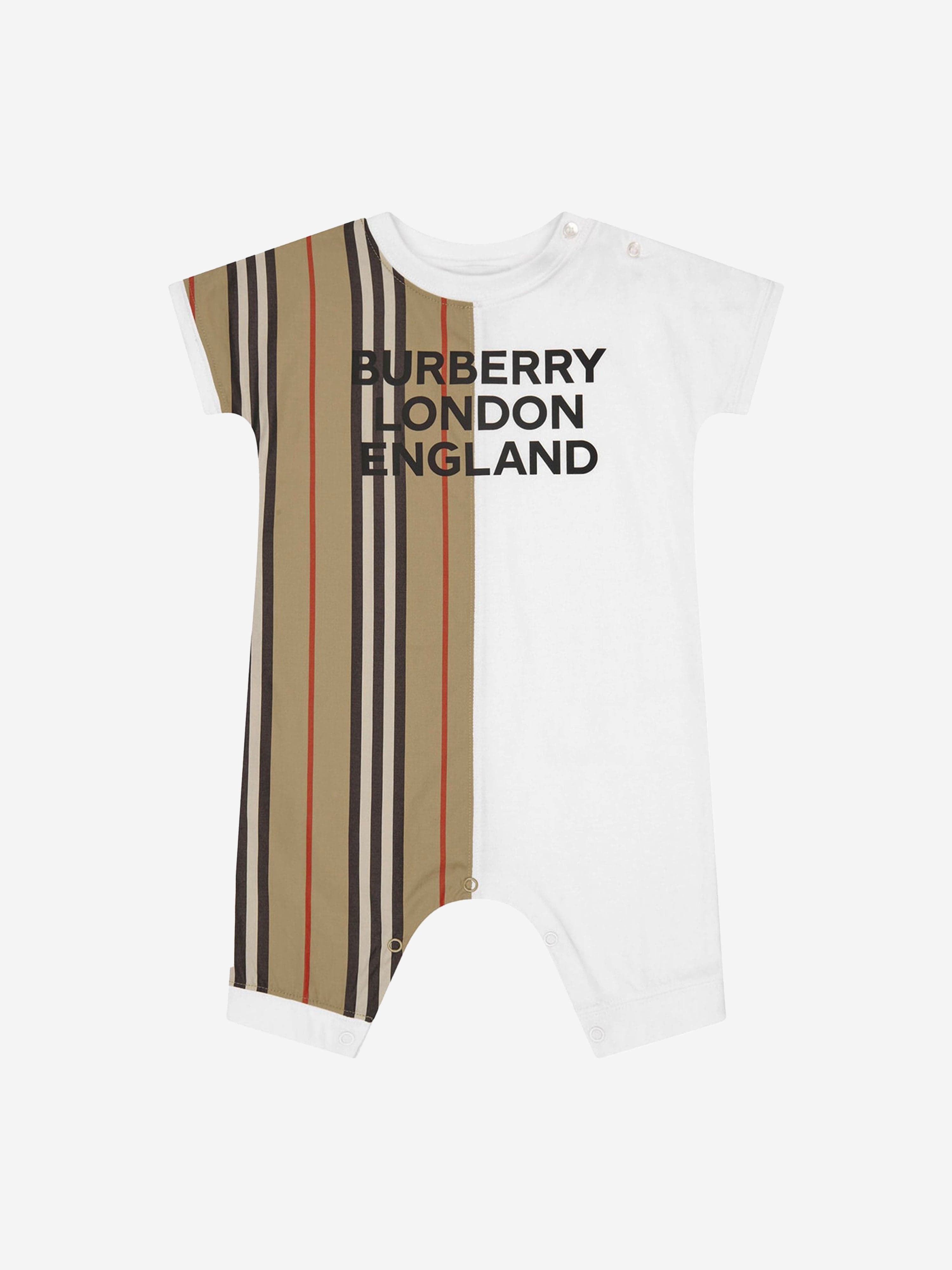 Burberry store baby romper