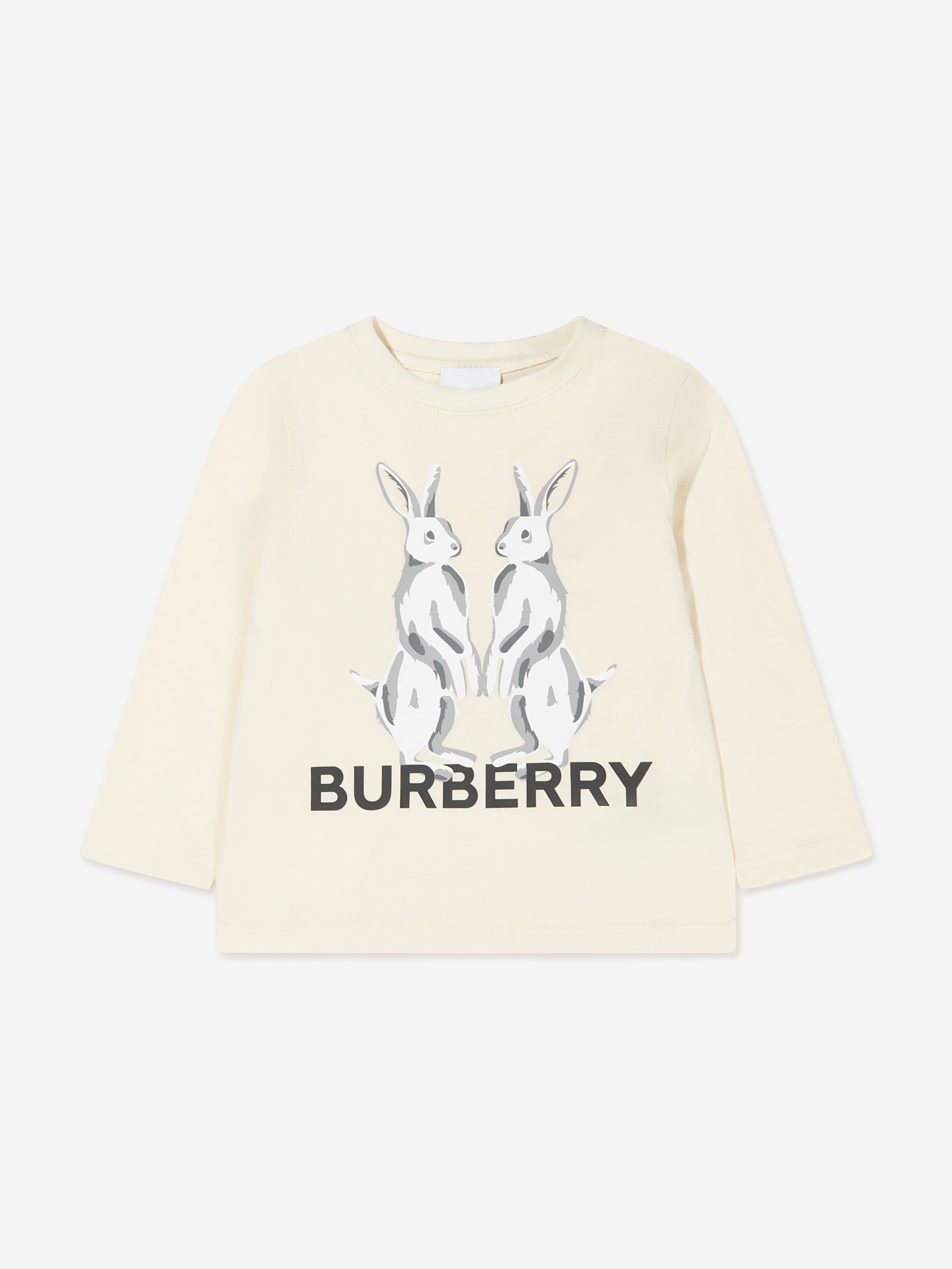 Girl burberry popular long sleeve tshirt