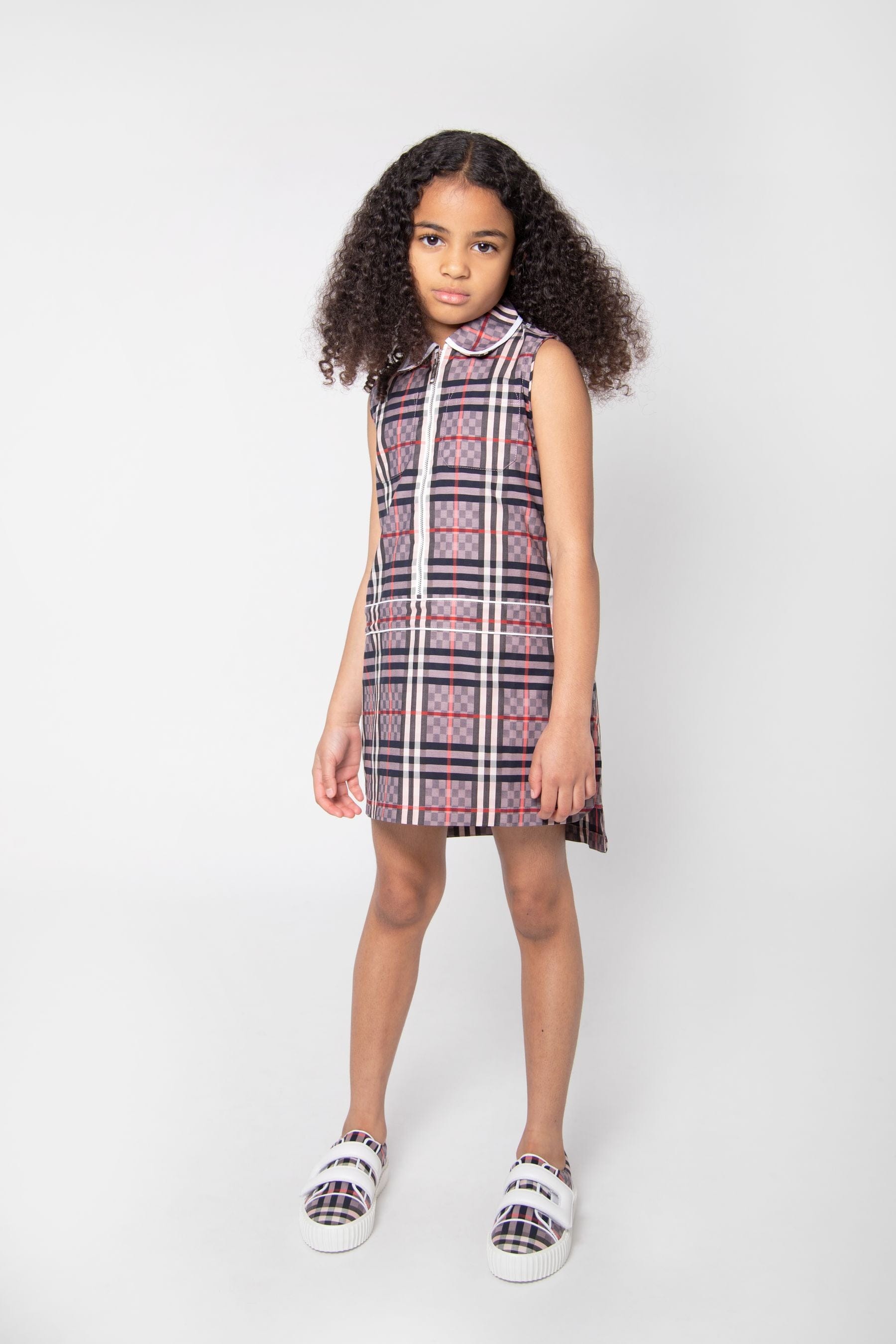 Girls Burberry Dress Size 6 Plaid buy Check Cotton Sleeveless