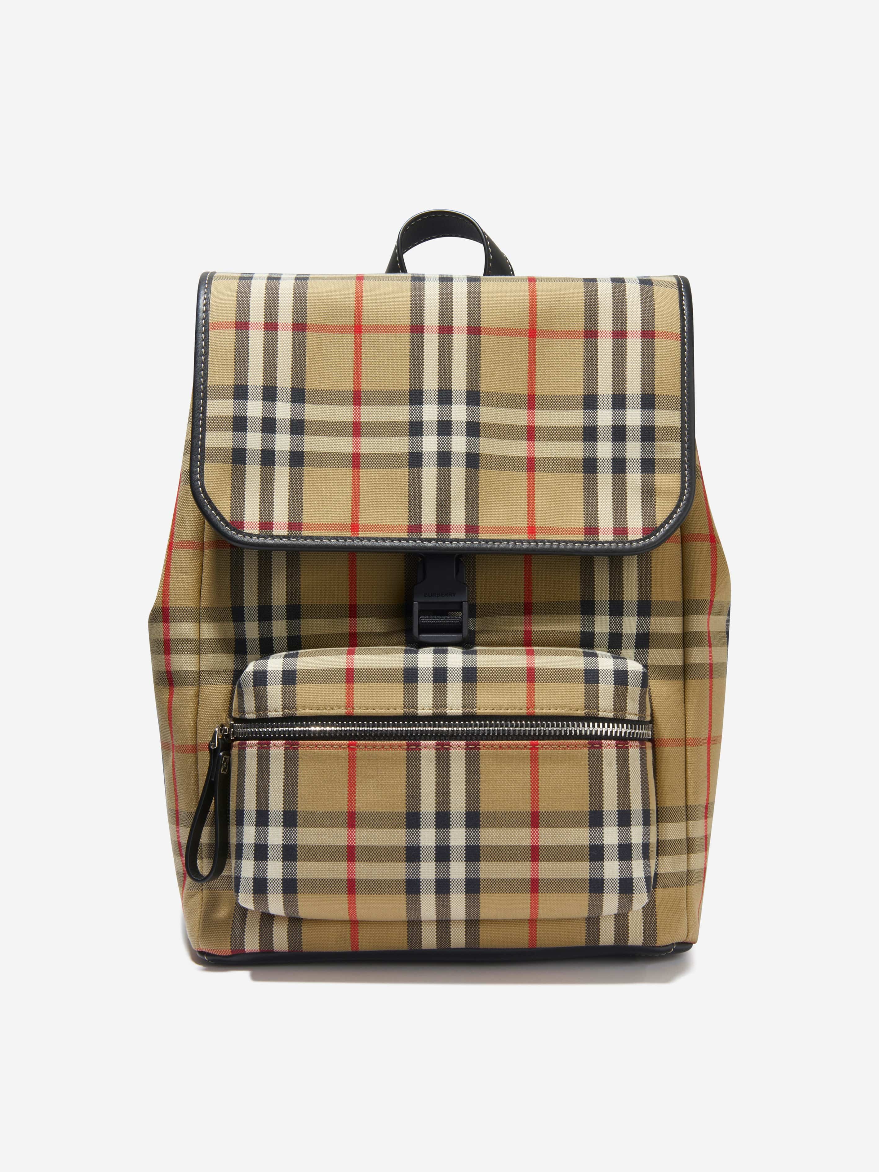 Burberry print outlet backpack