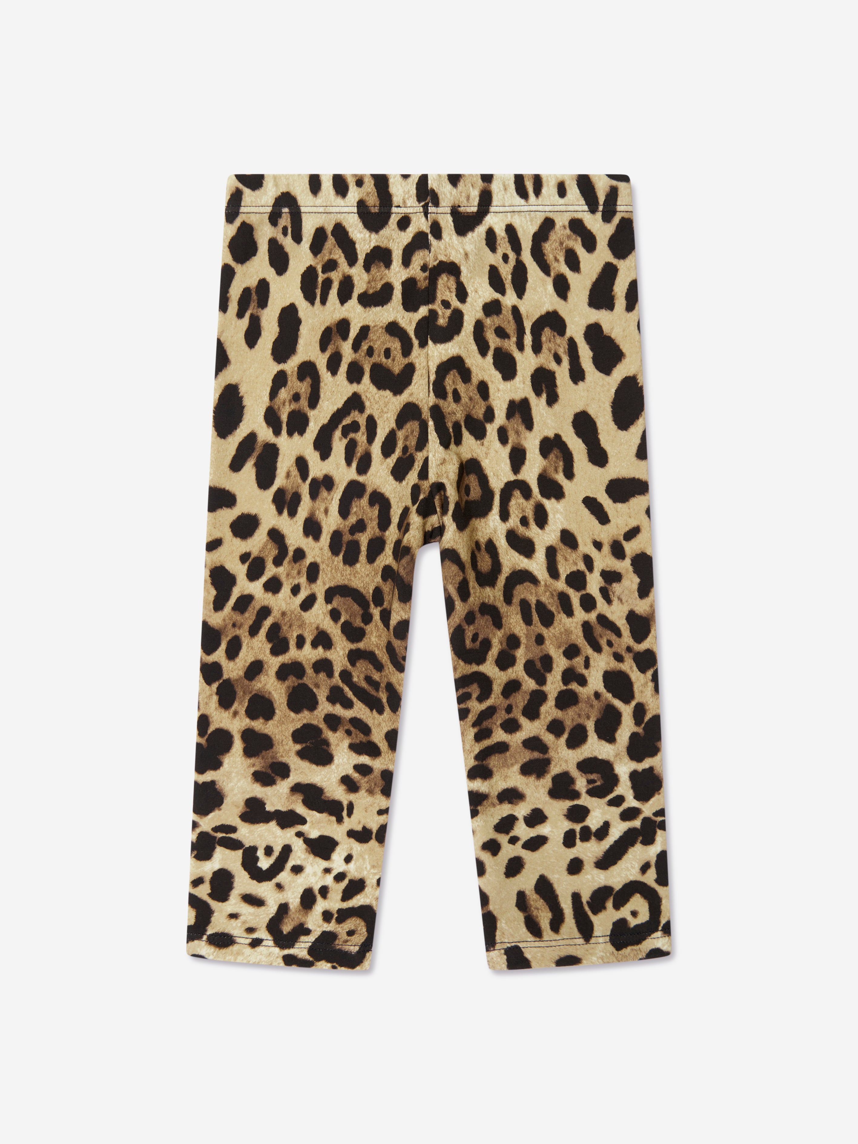 Leopard-print tights in beige - Dolce Gabbana