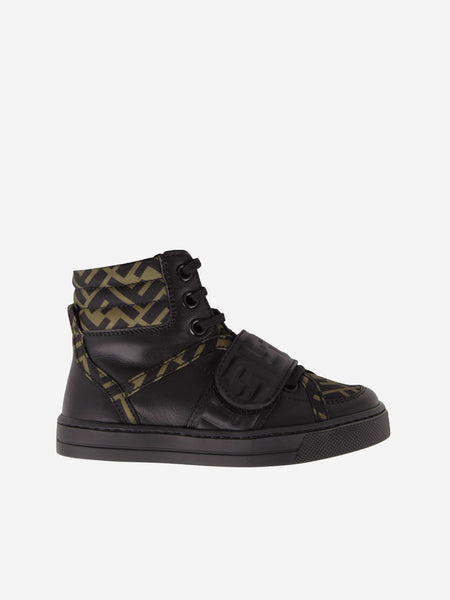 Fendi high shop top shoes