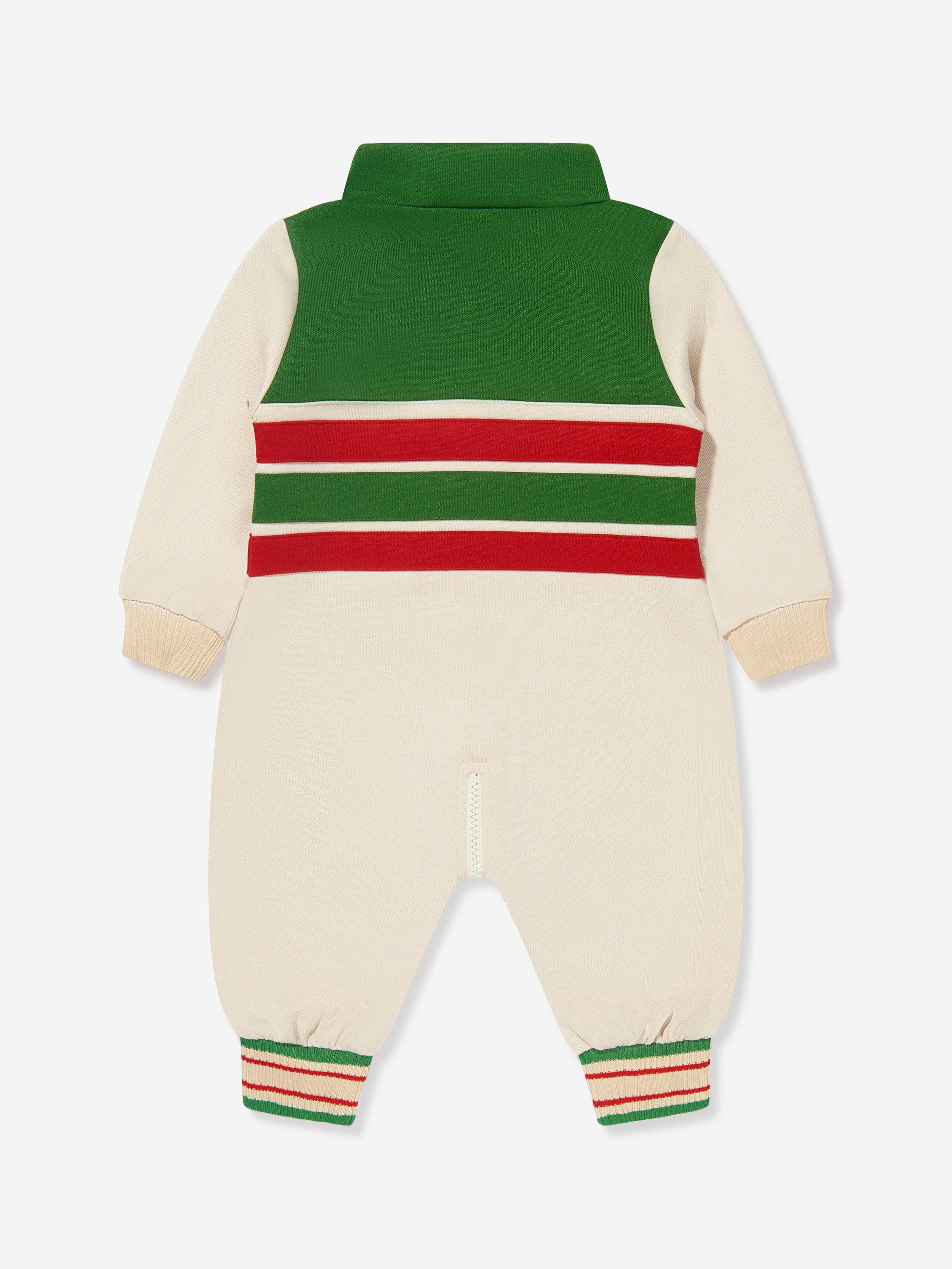 Gucci Baby Boys Web Logo All In One