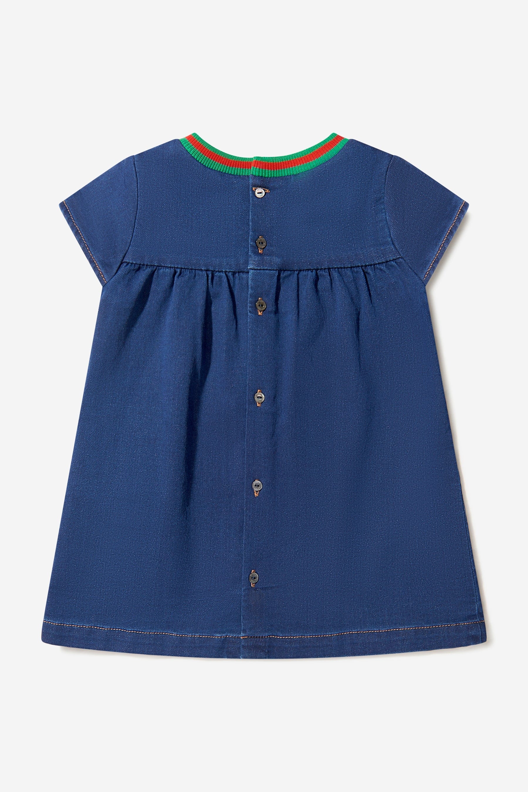 Gucci Toddler Cotton Jersey Denim Dress retailer (18-24 months)