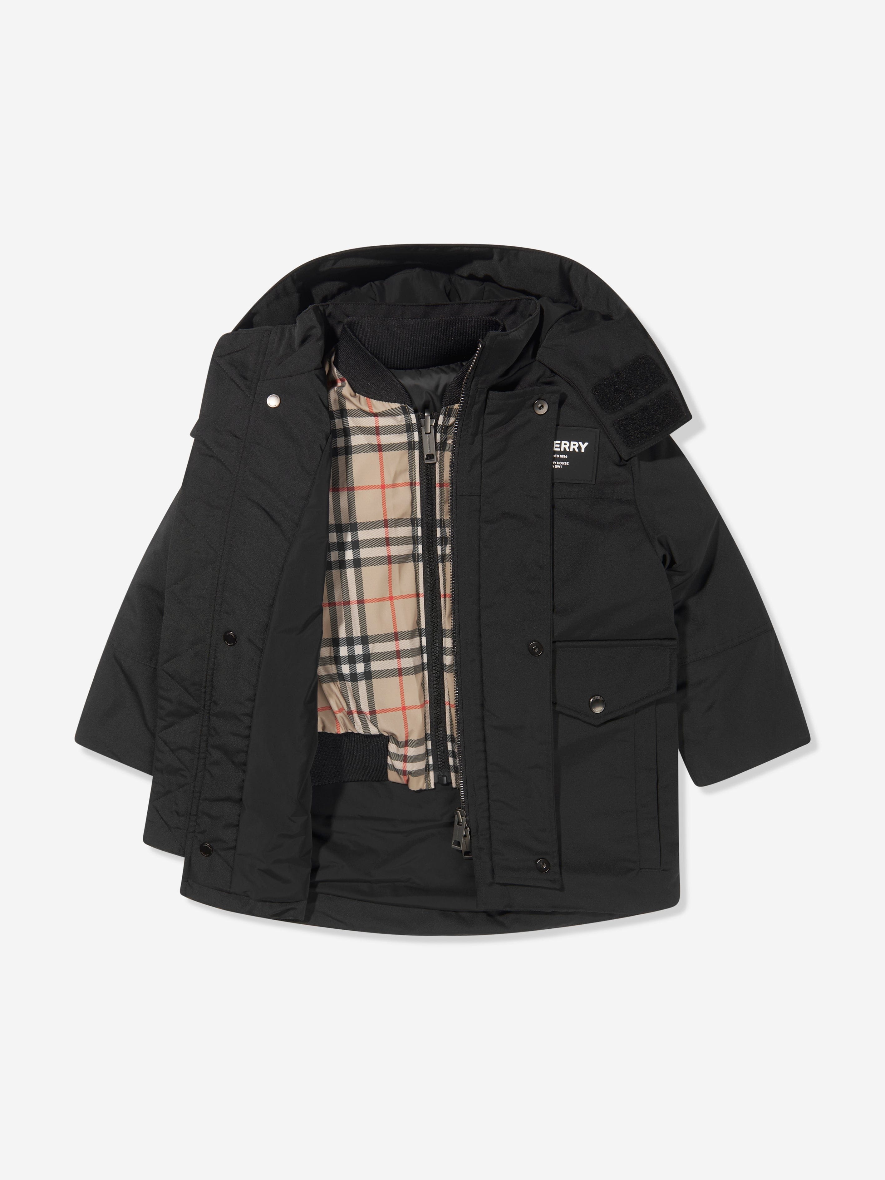 Burberry shop boys coat