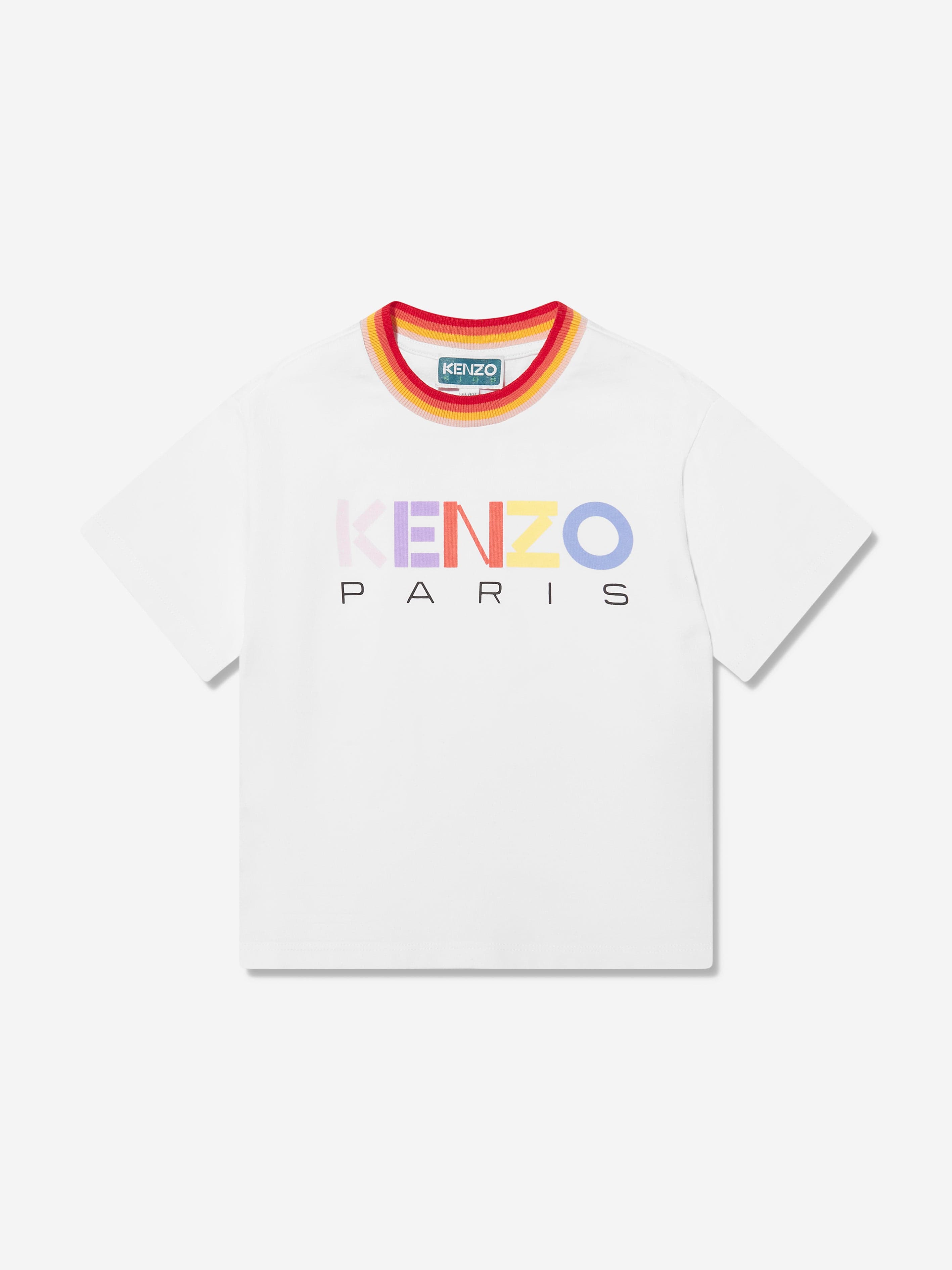 Kenzo Girl's deals Multi Graphics Logo-Print T-Shirt Size 4T