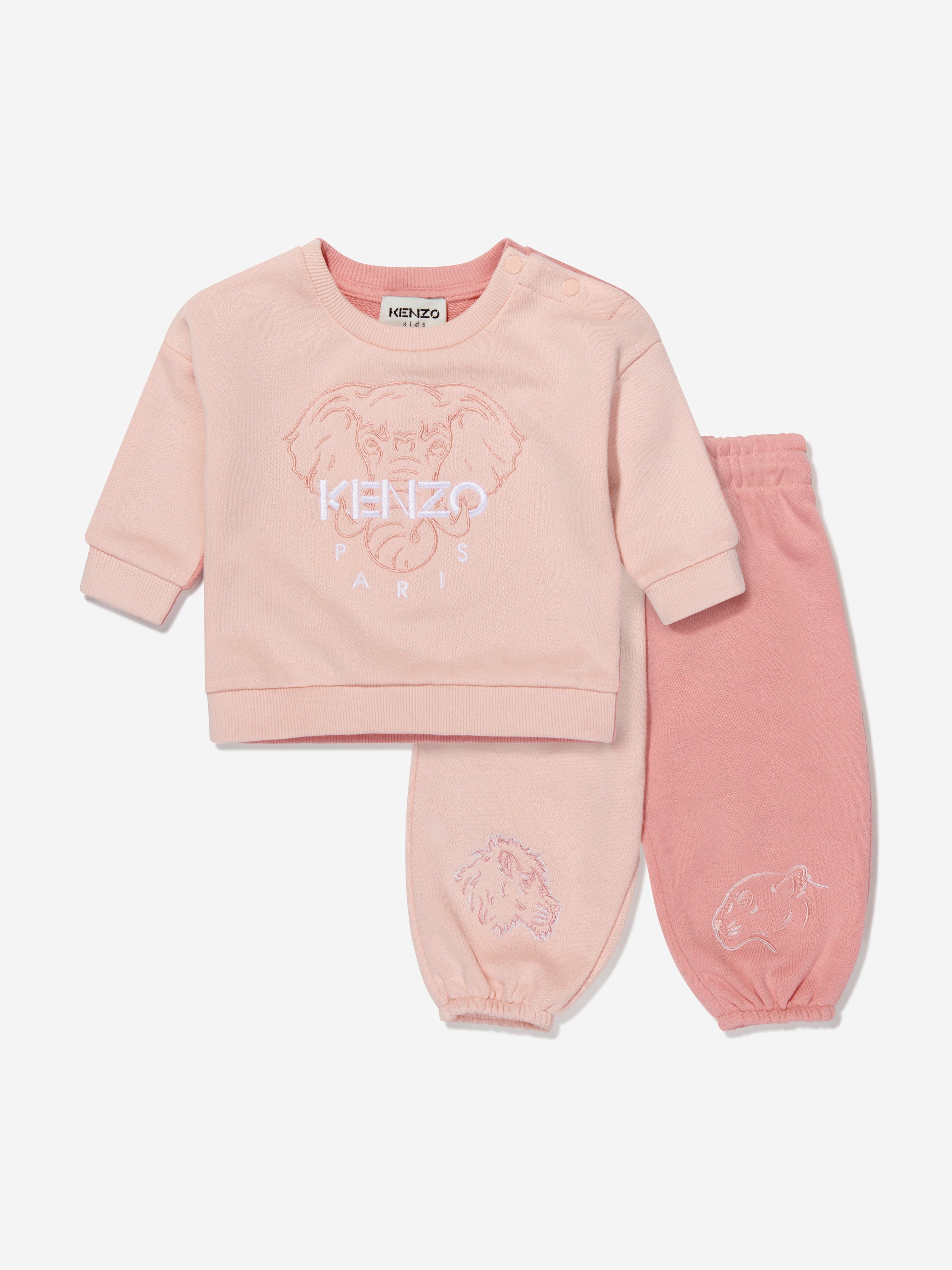 Girls kenzo shop tracksuit