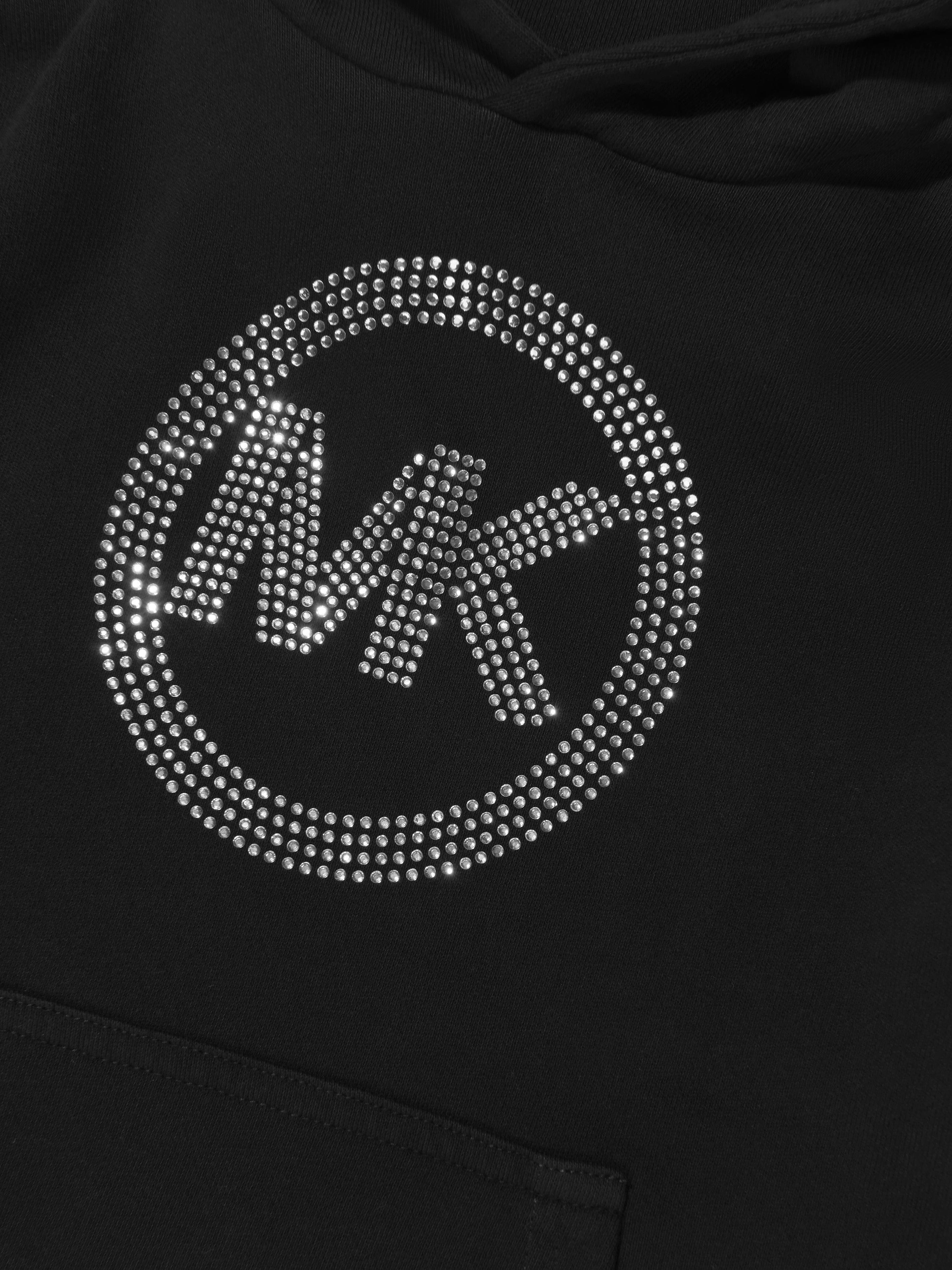 Michael kors studded logo sweatshirt dress best sale