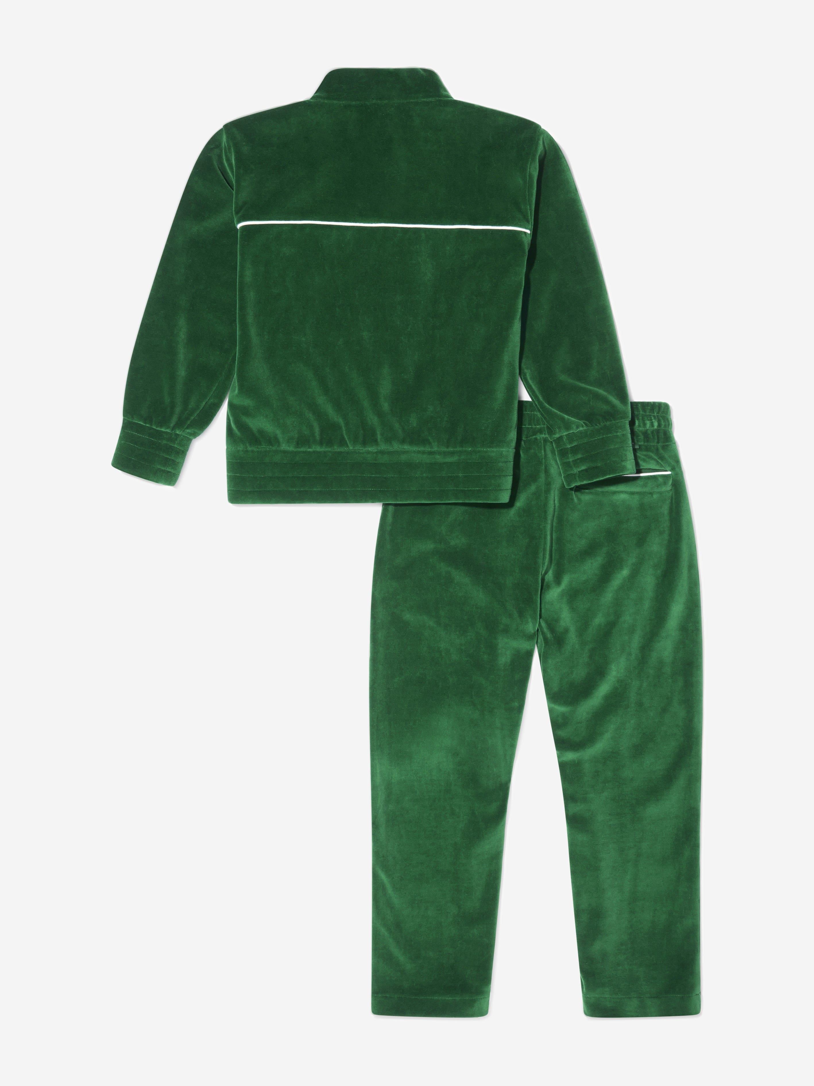 Boys velour cheap tracksuit