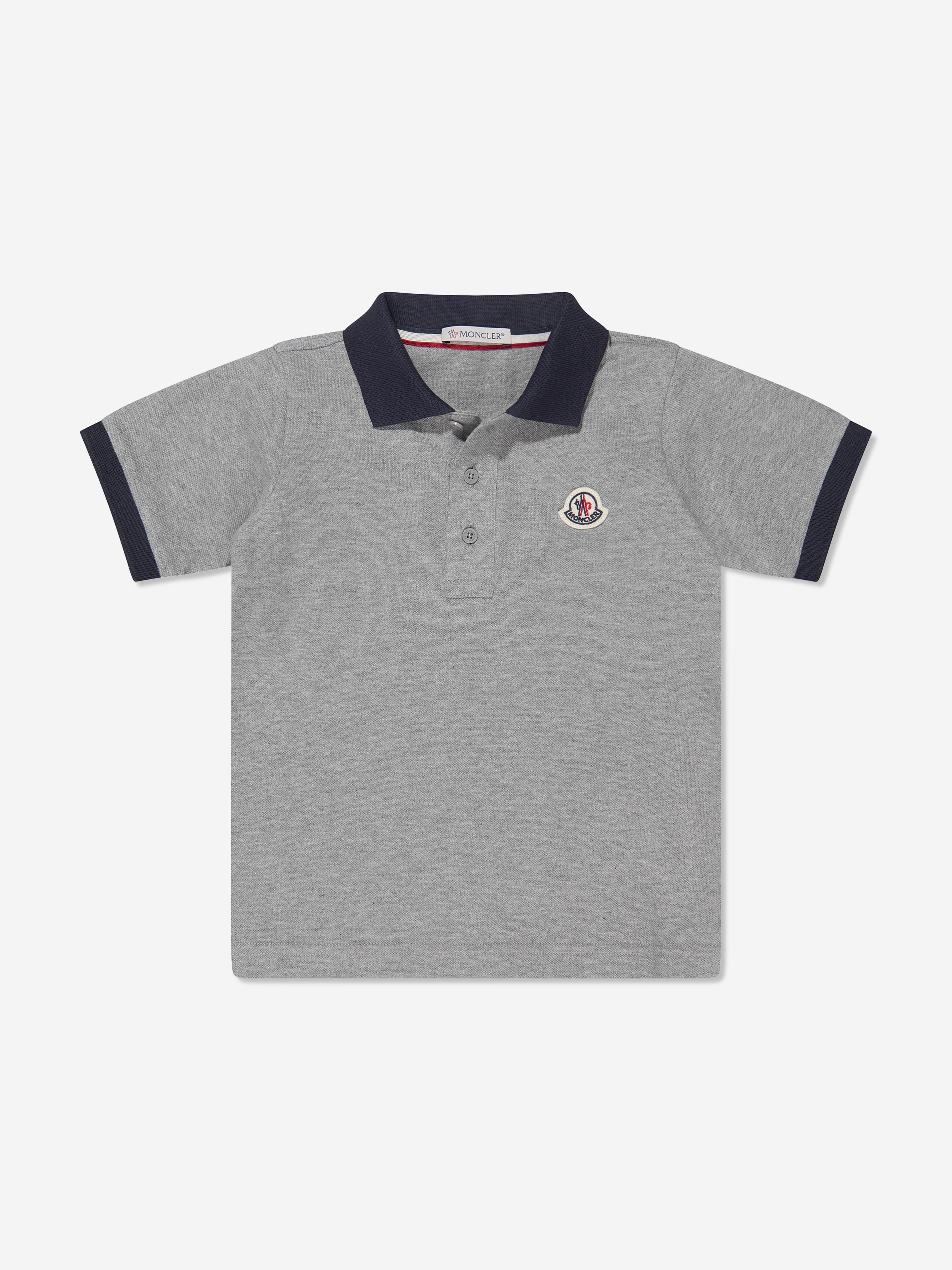 Boys moncler on sale polo shirt