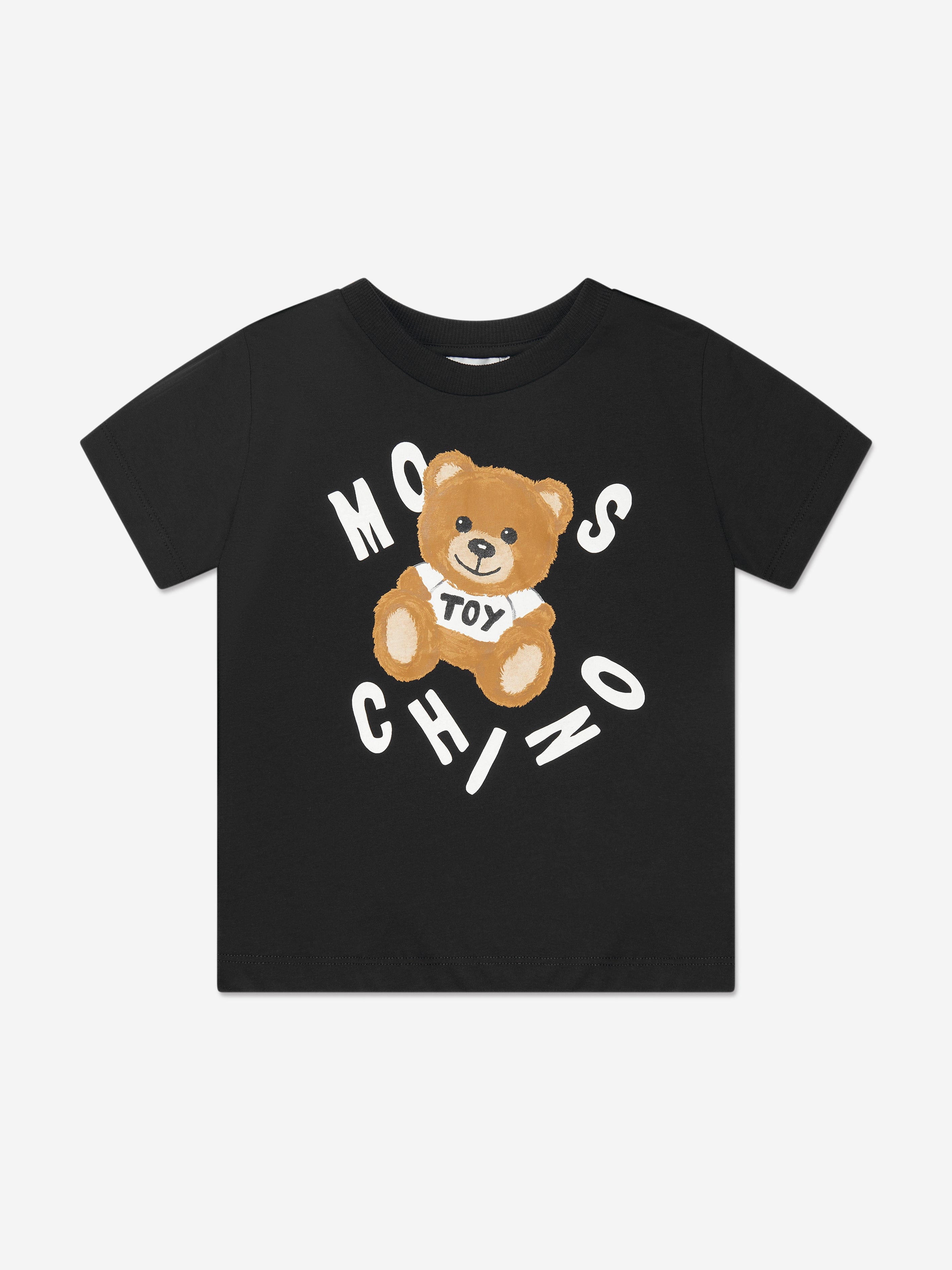 Bear logo-print T-shirt