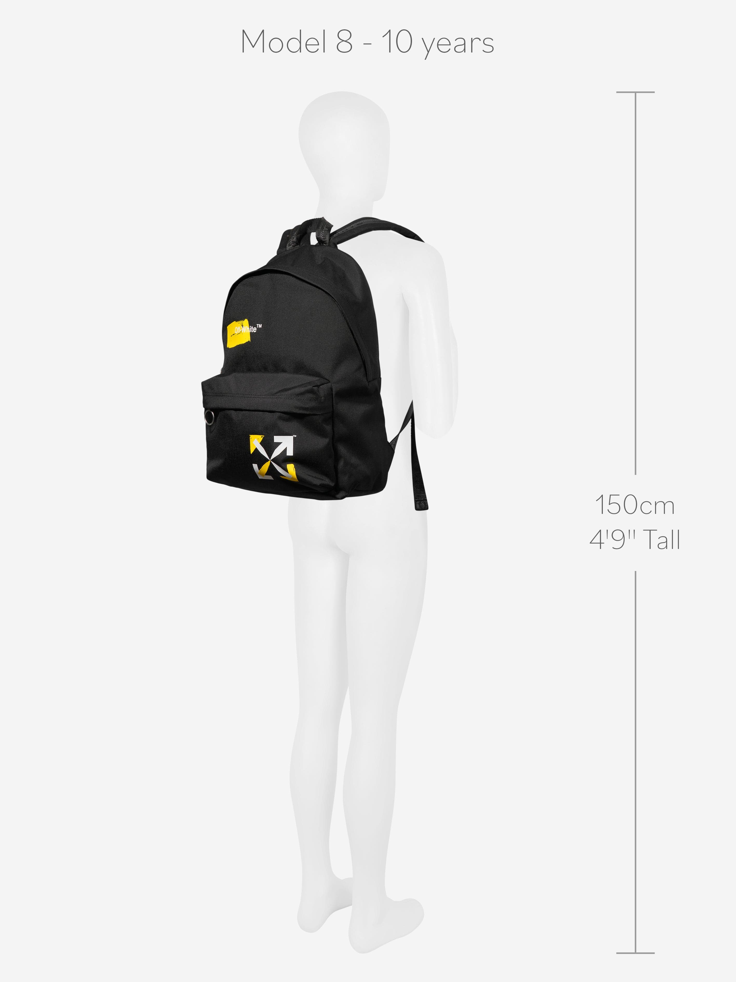 Off white logo on sale backpack