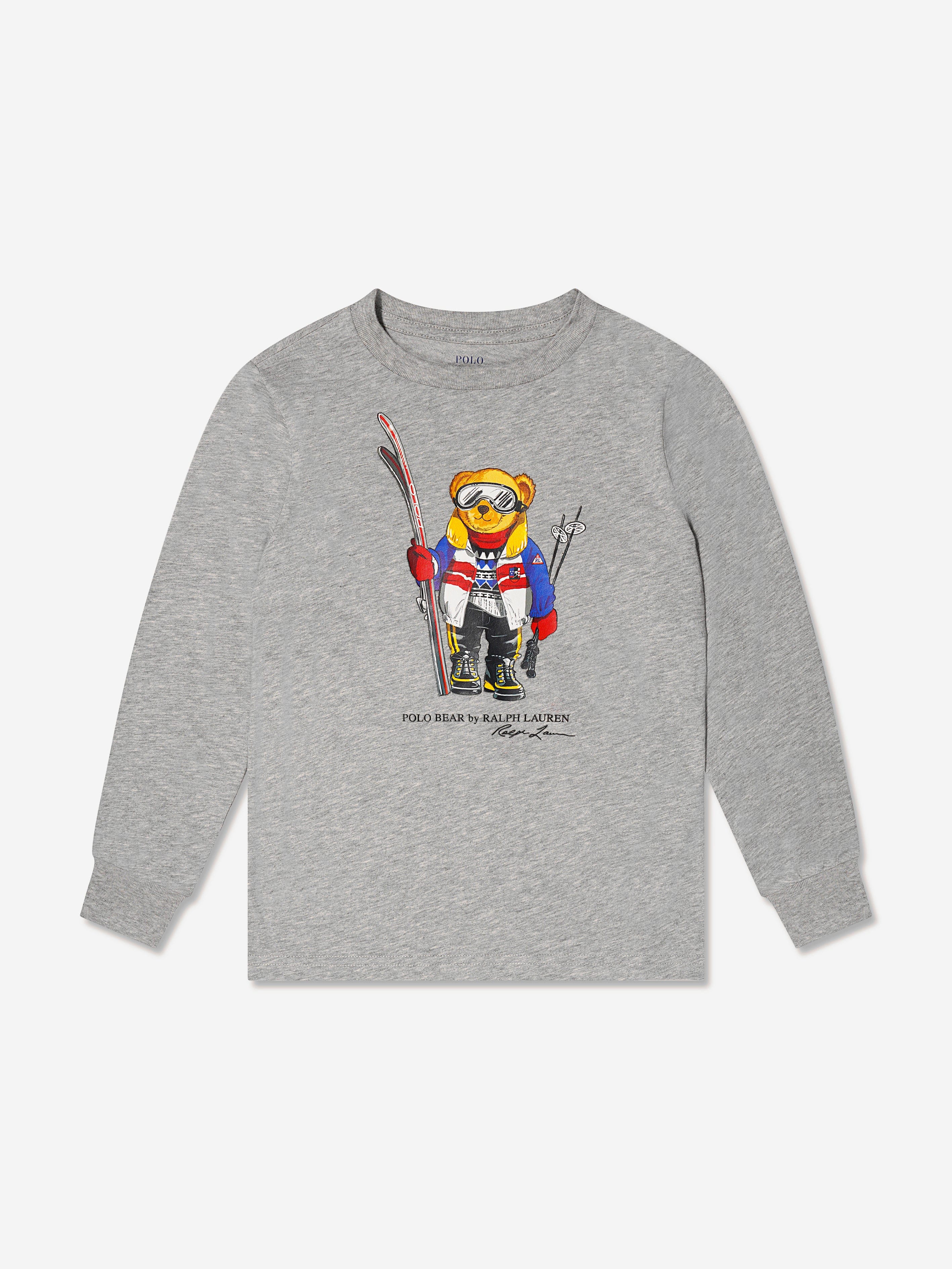 Polo bear ski t shirt best sale