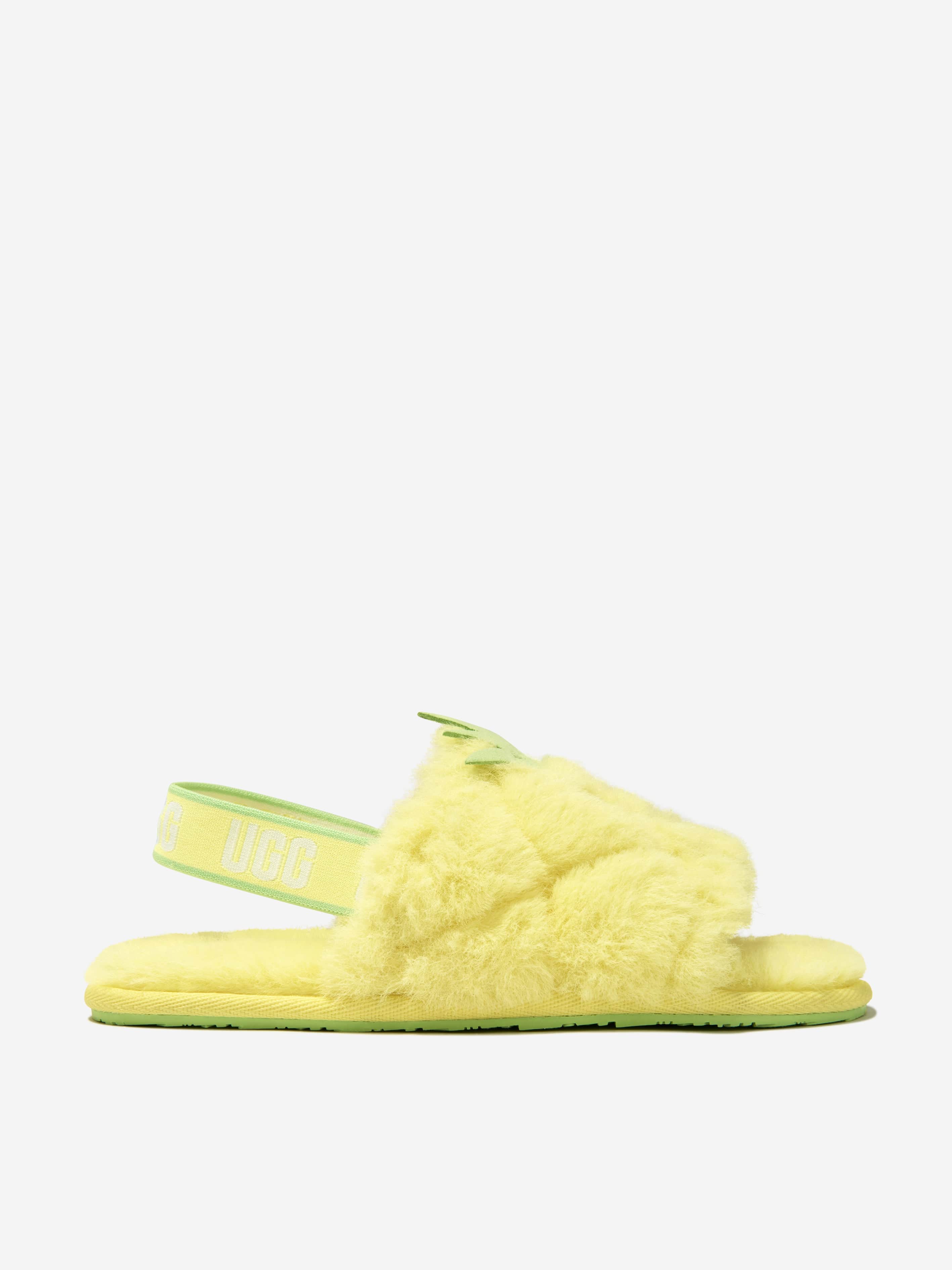 Ugg fluff yeah slide on sale yellow