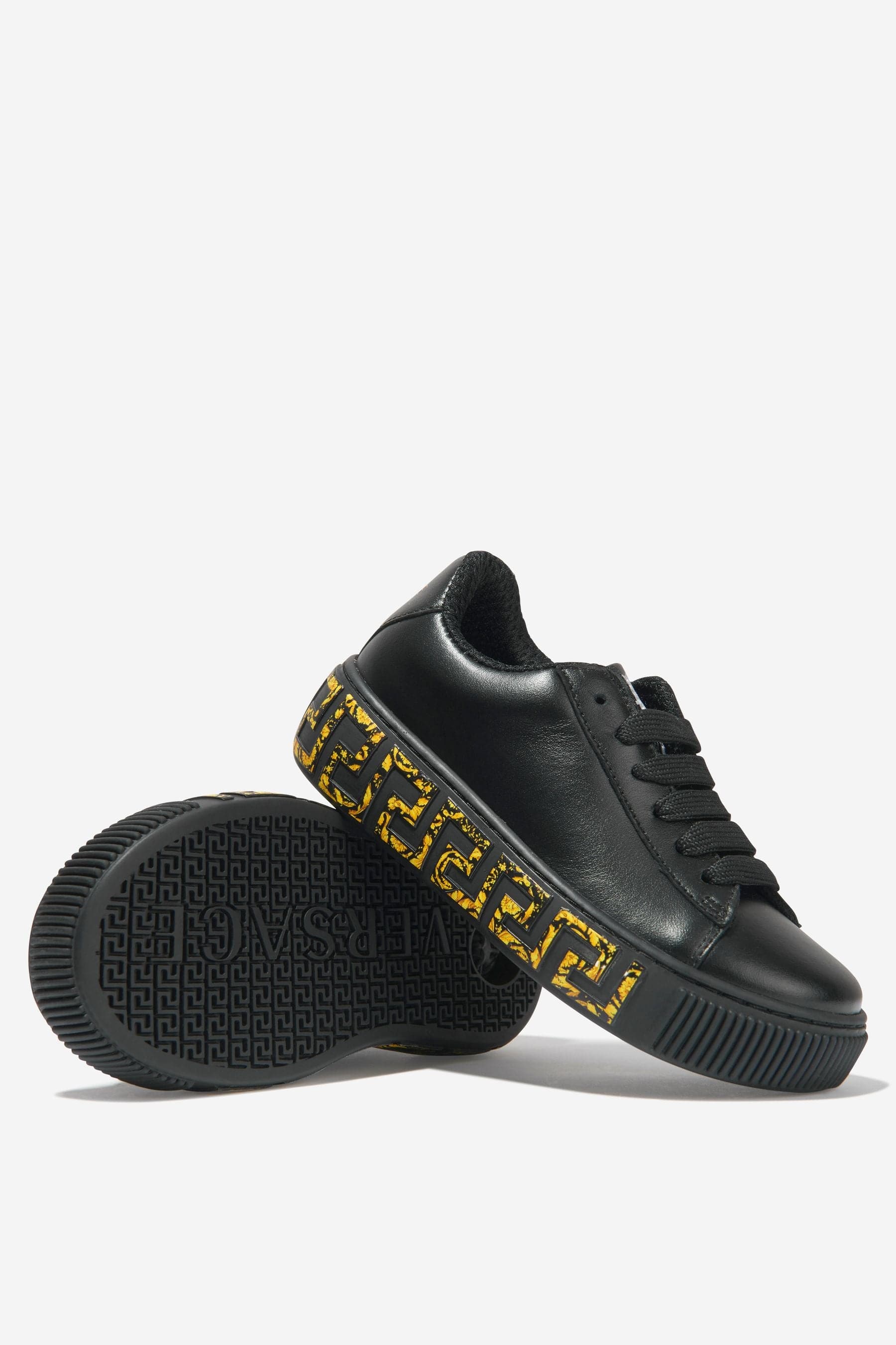 Girls versace sales trainers