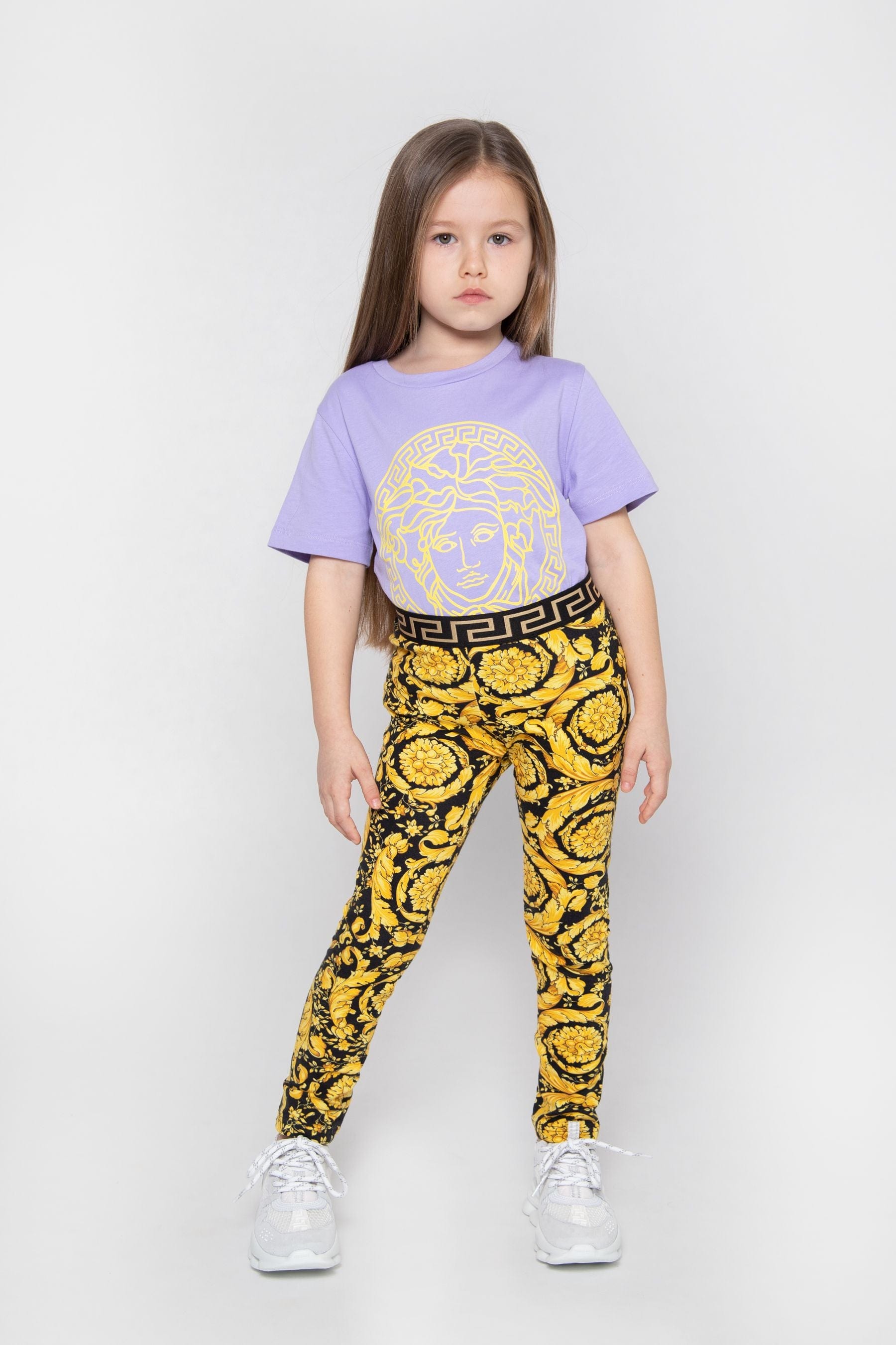 Versace fashion leggings for girls